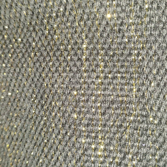 NWT Ladies Faux Leopard Fur Bag with Metallic Gold Woven Handbag - Picture 4 of 4